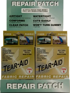 10 Kit Color Display:  FABRIC REPAIR